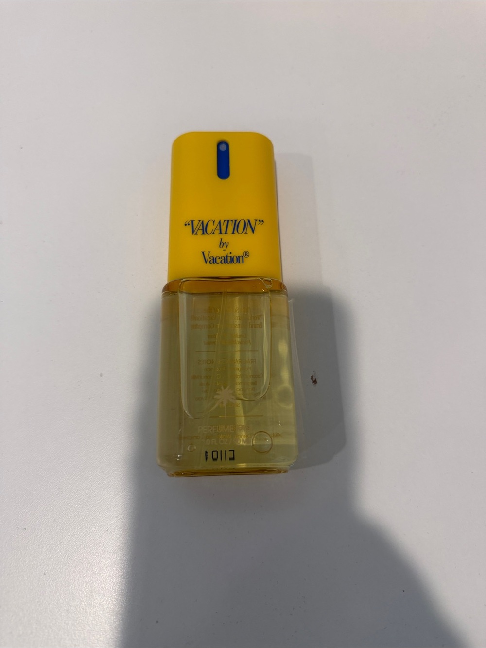 Vacation Yellow Portable Sanitizing Spray by Vacation